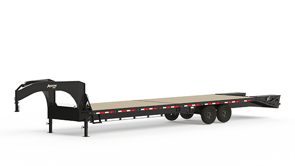 14K gooseneck flatbed trailer