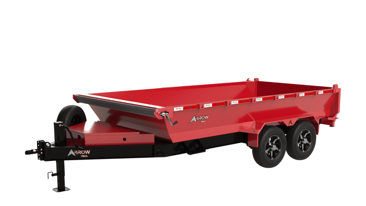 red dump trailers for sale in akron oh