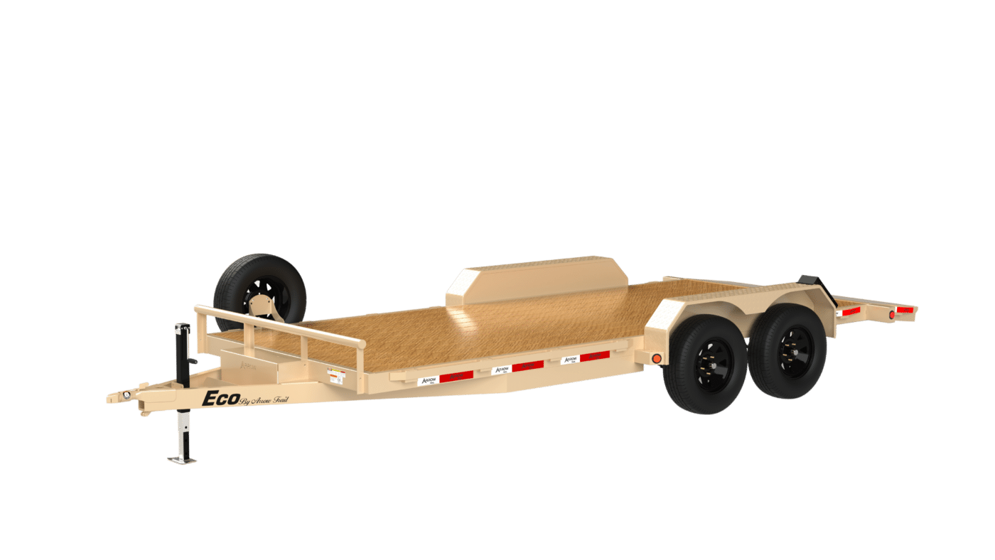 eca eco car hauler trailer gold