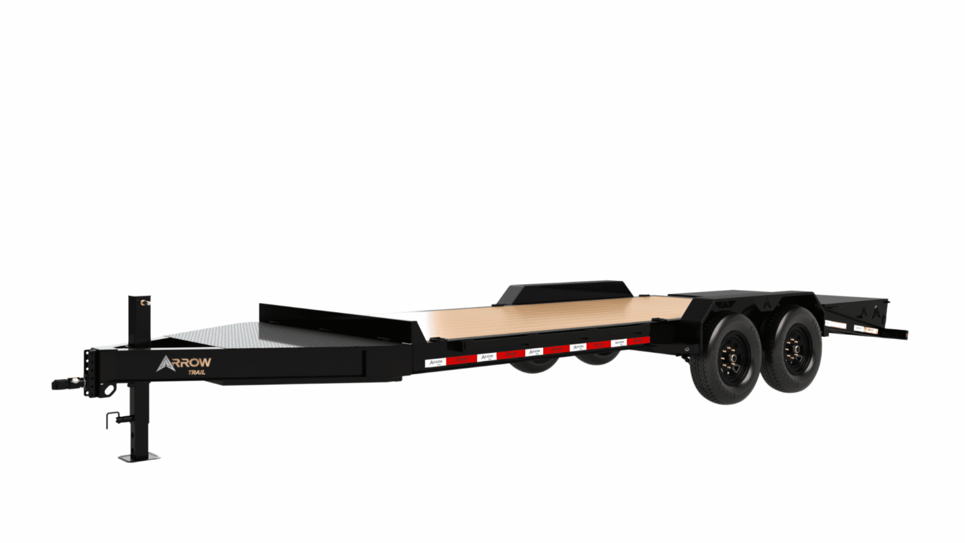a black equipment trailer for sale in Kentucky